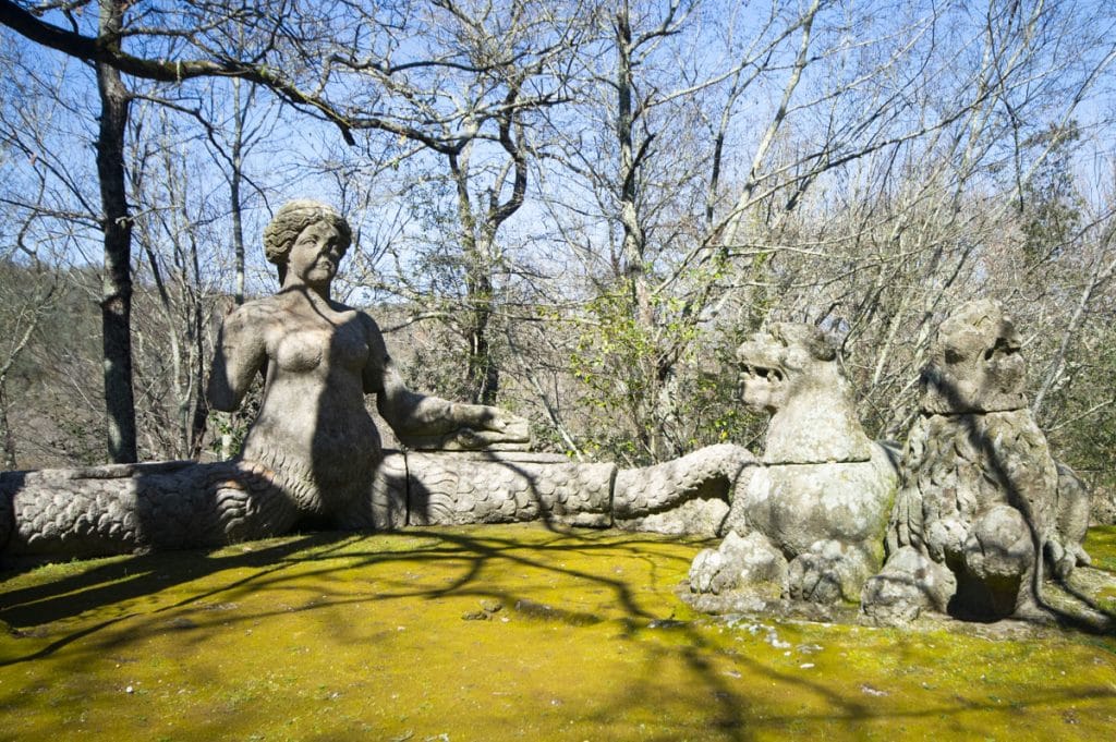 Image: Park of Monsters included in the Discover Lazio Tour by Angela Corrias travel planner and designer.