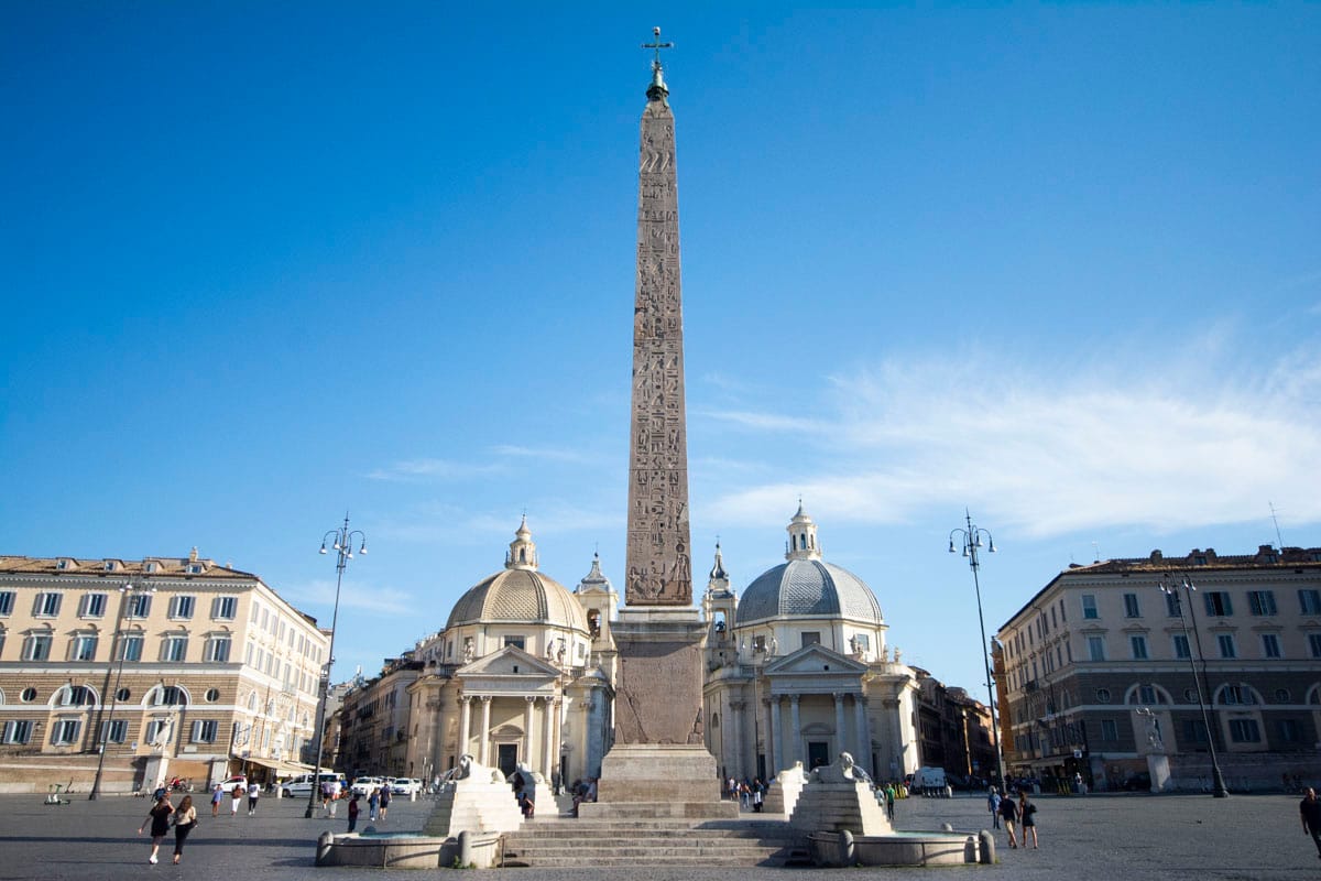 Image: Audio guide to Piazza del Popolo in Rome by Angela Corrias travel designer.