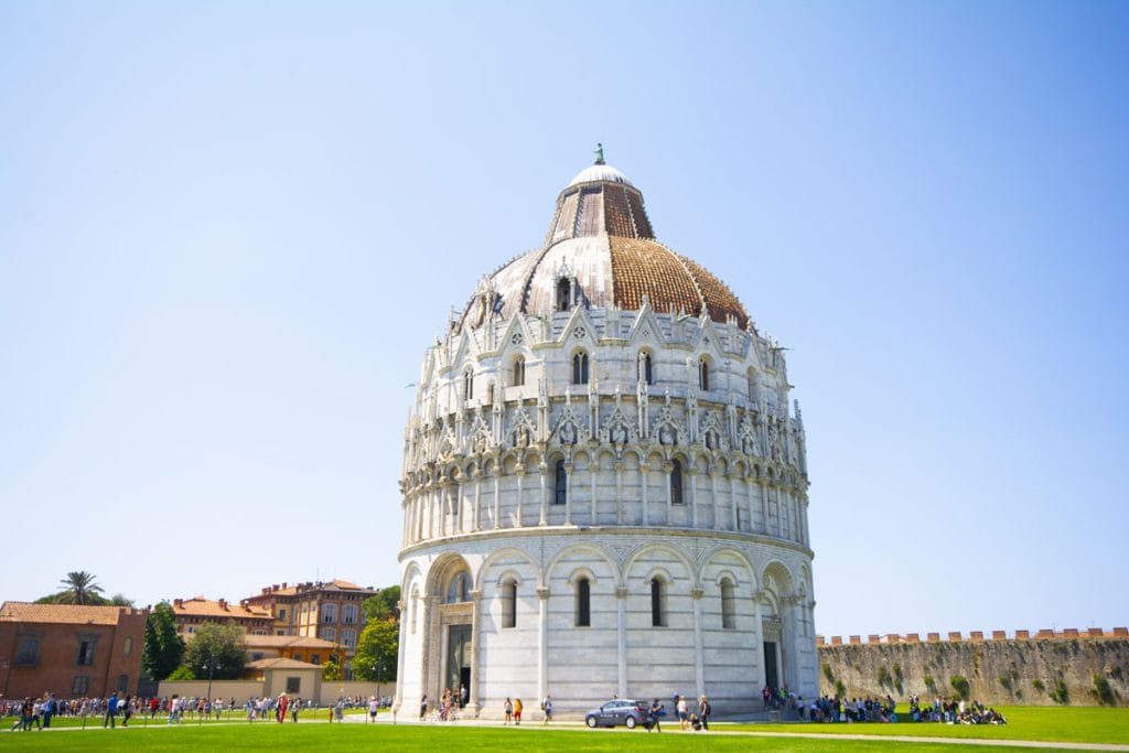 Image: Baptistery to see in Pisa in one day according to Italian travel planner Angela Corrias.