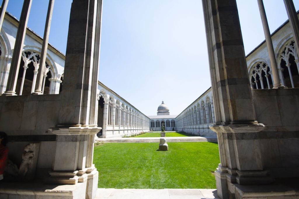 Image: Camposanto to see in one day in Pisa according to travel advisor Angela Corrias.